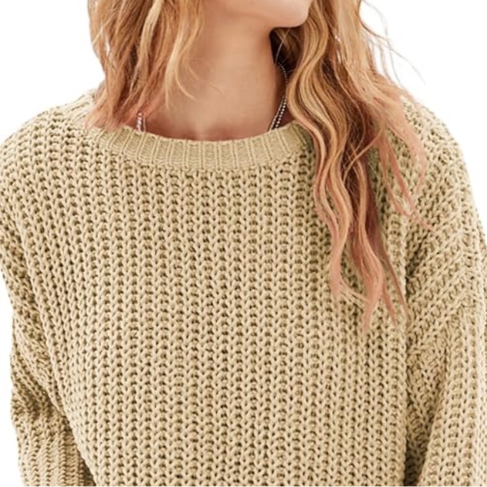 Nwot Bongo Vintage Chunky Knit Sweater Jumper Size M